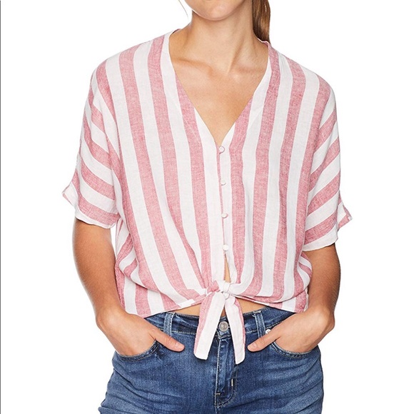 Rails Knotted Striped Top - Picture 3 of 5